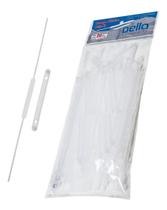 Grampo Trilho Plástico Para 600 Folhas 50un 30cm Dellofix Grampo Trilho Plástico Para 600 Folhas 50un 30cm Dellofix