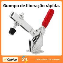 Grampo Vertical De Liberação Rápida 500lbs (227KG) Para Fixação De Peças - Ferramenta Para Grampo Vertical De Liberação Rápida 500lbs (227KG) Para Fixação De Peças - Ferramenta Para