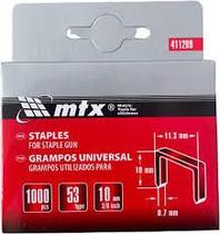 Grampos 10Mm Temperado 1000Pçs Tipo 53 411209 Mtx Grampos 10Mm Temperado 1000Pçs Tipo 53 411209 Mtx