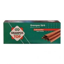Grampos 26/6 - Cobreado c/5000 - Clips Top