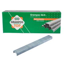 Grampos 26/6 - Galvanizado c/5000 - Clips Top