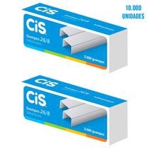 Grampos 26/6 Galvanizados CiS - 10.000 unidades