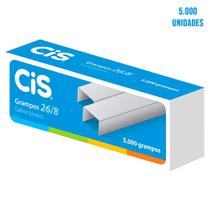 Grampos 26/6 Galvanizados CiS - 5000 unidades Grampos 26/6 Galvanizados CiS - 5000 unidades