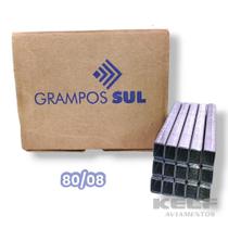 Grampos 80/08 caixa com 21.000 Grampos 80/08 caixa com 21.000