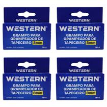 Grampos 8mm Para Grampeador De Tapeceiro Com 4000 Unidades Grampos 8mm Para Grampeador De Tapeceiro Com 4000 Unidades