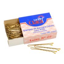 GRAMPOS AÇO PENTEADOS PROFISSIONAIS Nº5 LOIRO Santa Clara GRAMPOS AÇO PENTEADOS PROFISSIONAIS Nº5 LOIRO Santa Clara