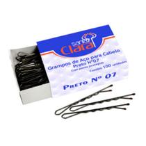 Grampos Aço Penteados Profissionais Nº7 Preto Santa Clara Grampos Aço Penteados Profissionais Nº7 Preto Santa Clara