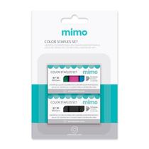 Grampos Coloridos para Mini Grampeador Profissional - Nº 10 - Mimo - 2000 Unids Grampos Coloridos para Mini Grampeador Profissional - Nº 10 - Mimo - 2000 Unids