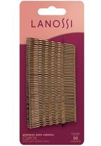 Grampos de Aço Nº5 para Cabelos Claros Lanossi Beauty & Care com 50 Unidades Dourado Grampos de Aço Nº5 para Cabelos Claros Lanossi Beauty & Care com 50 Unidades Dourado