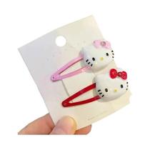 Grampos De Cabelo Kawaii Hello Kitty Girl 2 Peças De Desenho Animado BB Arco Acessórios De Cabelo