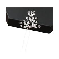 Grampos De Cabelo Para Casamento Femininos: Presilhas De Cabelo Com Pérolas E Strass Em Formato De