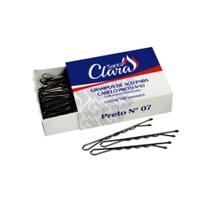 Grampos De Cabelo Ricca Nº7 Preto c/100un Grampos De Cabelo Ricca Nº7 Preto c/100un