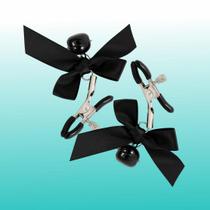 Grampos de Mamilo com Sino e Laço