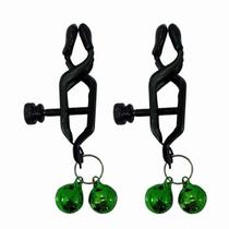 Grampos de Mamilos Com Pingente de Sino