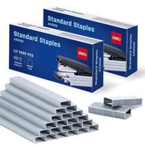 Grampos deli AZ0030 10.000 un. 1/4" padrão Grampos deli AZ0030 10.000 un. 1/4" padrão