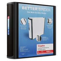 Grampos para Binder 702874 - 7,6 cm, 3 Anéis, Preto - Pacote com 15126 Grampos para Binder 702874 - 7,6 cm, 3 Anéis, Preto - Pacote com 15126