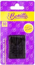Grampos para Cabelos Escuros N5 com 50un Kit com 03 Blister Pequenos Bonitta Marco Boni incolor