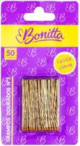 Grampos para Cabelos Loiros N5 com 50un Kit com 03 Blister Pequenos Bonitta Marco Boni incolor