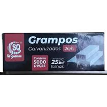 Grampos Para Grampeador De Papel Kit C/ 3 Caixas 5.000 Pçs