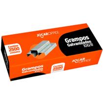 Grampos Para Grampeador Galvanizados 106/8 Caixa c/ 2500 Unidades Jocar Office Grampos Para Grampeador Galvanizados 106/8 Caixa c/ 2500 Unidades Jocar Office