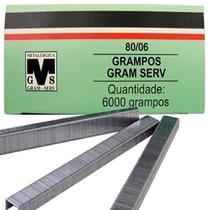 Grampos Para Grampeador Rocama Com 6000 Grampos 80/06