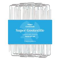 Grampos para Paisagismo Super Geotextile 15 cm Galvanizados 100 un. Grampos para Paisagismo Super Geotextile 15 cm Galvanizados 100 un.