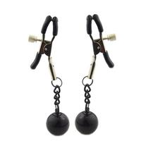 Grampos para Seios Com ajuste e Bolas de Metal