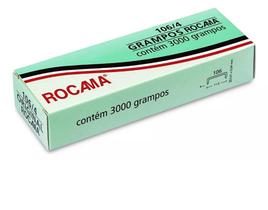 Grampos Rocama 106/4 Caixa Com 3000 Grampos Grampos Rocama 106/4 Caixa Com 3000 Grampos