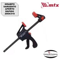 Grampos sargento de aperto rápido univeral 8" 200mm mtx