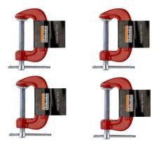 Grampos Sargento para Marceneiro Leve 3 Polegadas Kit com 4 unidades