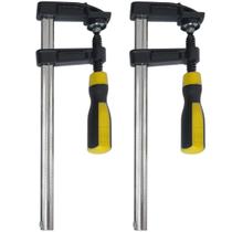 Grampos Sargento Tipo F 50 x 200mm 8 Pol. Eda Profissional