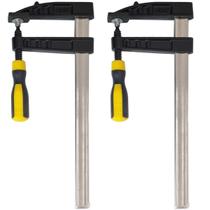 Grampos Sargento Tipo F Eda Profissional - Kit 2