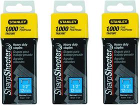 Grampos Stanley TRA708T Sharpshooter 12 mm T-50 - Aço 3000