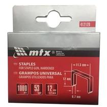 Grampos tipo 53 12mm 1000 un para grampeador 411229 MTX Grampos tipo 53 12mm 1000 un para grampeador 411229 MTX