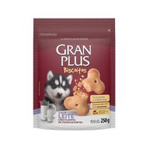 Gran plus biscoito cao filhote leite 250g