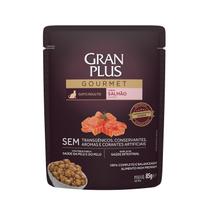 Gran Plus Gourmet Sachê Gatos Adultos Salmão 85g