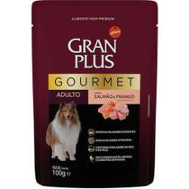 Gran Plus Sache Caes Gourmet Salmao E Frango - 100 Gr - GranPlus Gran Plus Sache Caes Gourmet Salmao E Frango - 100 Gr - GranPlus