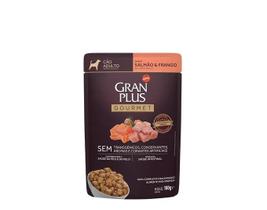 Gran Plus Sache Gourmet Cao Adulto Salmao Frango 100G