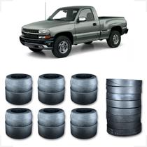 Gran Silverado Coxim Cabine Completo 6Pçs + Calço Carroceria
