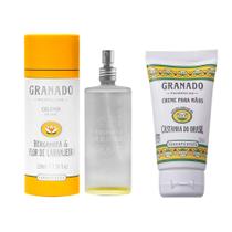 Granado Bergamota & Castanha do Brasil Kit - Colônia + Creme de Mãos Granado Bergamota & Castanha do Brasil Kit - Colônia + Creme de Mãos