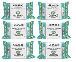 Granado Kit 6un Sabonete Barra Chá Branco 90g