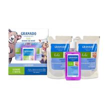 Granado Kit Bebê Banho Lavanda - Sabonete + 2 Refis