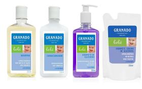 Granado Kit Bebê Lavanda - Sh + Cond + Sab Liq + Ref Sab Liq