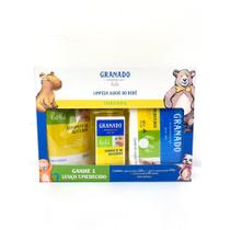 Granado Kit Bebê Limpeza Suave Tradicional Sabonete Líquido 250ml + Refil 250ml + Lenços Umedecidos 50 Unidade Granado Kit Bebê Limpeza Suave Tradicional Sabonete Líquido 250ml + Refil 250ml + Lenços Umedecidos 50 Unidade