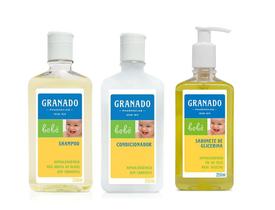 Granado Kit Bebê Shampoo Condicionador Sabonete Líquido