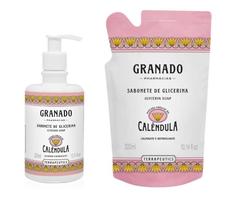 Granado Kit Sabonete Líquido + Refil Calêndula