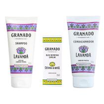 Granado Lavanda e Castanha do Brasil Kit - Shampoo + Óleo + Condicionador Granado Lavanda e Castanha do Brasil Kit - Shampoo + Óleo + Condicionador