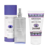Granado Lavanda e Cedro Granado Kit - EDG 230ml + Creme de Mãos Granado Lavanda e Cedro Granado Kit - EDG 230ml + Creme de Mãos