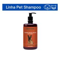 Granado Shampoo Brilho intenso pelo escuro Pet cães e gatos - 500ml VEGANO