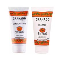 Granado Terrapeutics Sete Ervas Kit - Shampoo + Condicionador Granado Terrapeutics Sete Ervas Kit - Shampoo + Condicionador